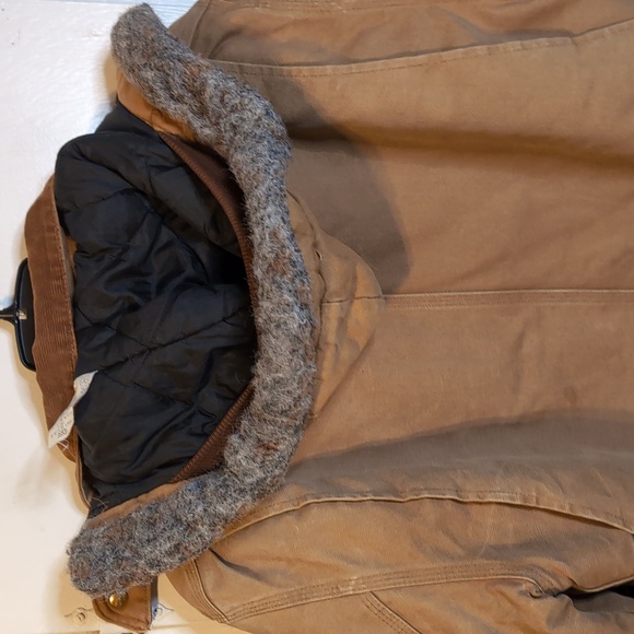 Vint. '89 Carhartt 100 Year Anniv. CO196 Collared Duck Coat mens XLT (44 Chest) - Picture 11 of 11